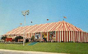 The original tent building.